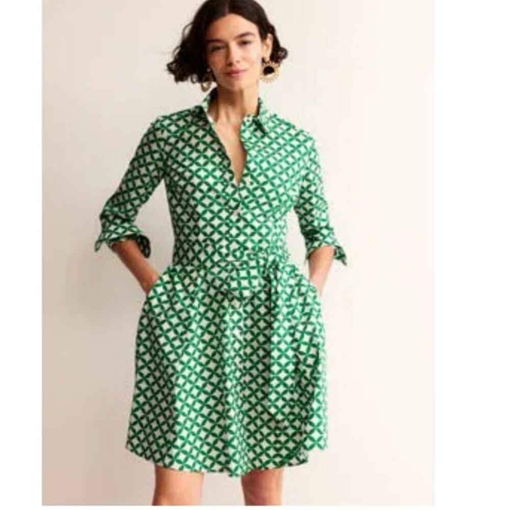 Boden Amy Cotton Shirt Dress Size: 6